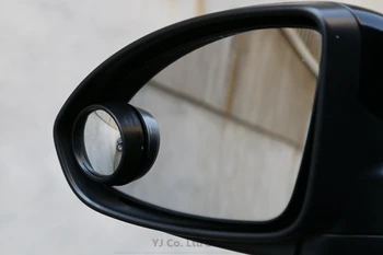 1 Paar Ringi lainurk-Peeglid 360 Kraadi Reguleeritav Sõiduki Blind Spot Tahavaatepeegel Väike Ümmargune Peegel Must või Hõbedane