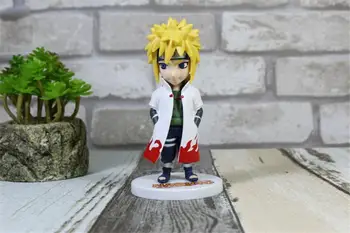 6tk/Set 2021 anime Versioon 20 Naruto sasuke Joonis Set Figuriin PVC Mänguasi Tegevus Joonis Jaapani mudel builiding 7cm Klassikaline Mänguasjad