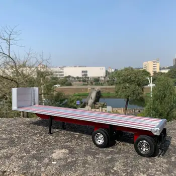 39cm 1:32 mõõtkavas veoauto mudel, modifikatsioon Stseeni lisavarustus haagis sõidukite liikluse transport ekraan plastist mänguasjad, kingitused
