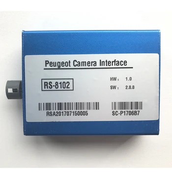 Külgmised tahavaate kaamera Peugeot 2008 3008 308 408 508 Liidese Adapter Parkimine Kaamera Ühendada Originaal Ekraani Smeg Dekooder