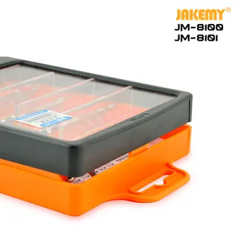 JAKEMY JM-8100 32, 1 Kõrge Kvaliteet, Täpsus Kruvikeeraja koos tööriistakomplekti, Reguleeritav Põrkmehhanismiga Käepide ja Näpitstangid, Elektroonika