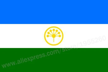 Lipu Vabariigi Baškortostani 3 x 5 FT 90 x 150 cm Lipud federal teemasid Venemaa Bännerid