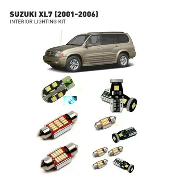 Led salongi tuled Suzuki xl7 2001-2006 7pc Led Tuled Autode valgustus kit auto pirnid Canbus