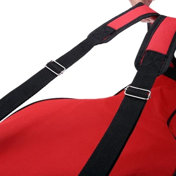 41inch Kitarr Seljakoti õlarihmad Taskud 5mm Puuvillane Polsterdatud Gig Bag Juhul punane