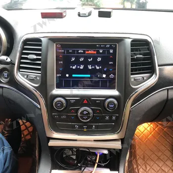 Tesla vertikaalne ekraani JEEP Grand Cherokee-2020 Android 10 Auto Multimeedia Mängija, GPS Navigatsioon, Raadio stereo juhtseade
