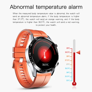 2020. aasta Aruka Vaadata Veekindel Fitness Sport Watch kehatemperatuur Südame Löögisageduse Tracker Bluetooth Kõne Smartwatch Android ja iOS