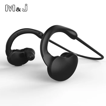 M&J IPX7 Veekindel Juhtmevaba Bluetooth Headset Stereo Handsfree Sport Kõrvaklapid Mikrofoniga iPhone Samsung Xiaomi Uus