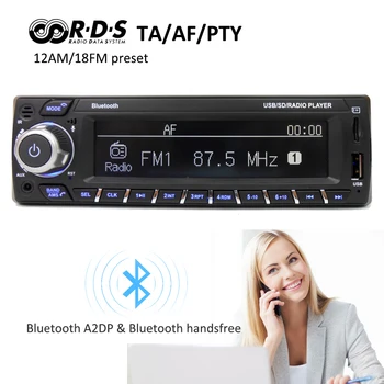 PEP Pluss Auto Raadio 1 Din RDS MP3-Audio-Mängija, Bluetooth A2DP FM-AM App Kontrolli USB-TF ISO Stereo Süsteemi juhtseade PHYEE 1089DAB
