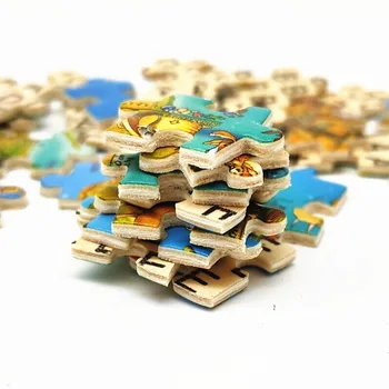 1000 Tükki Puzzle Puidust Puzzle Kodu Kaunistamiseks Kingitus 2mm Paksus Puzzle Kingitus Täiskasvanutele ja Lastele Hariduse Puzzle