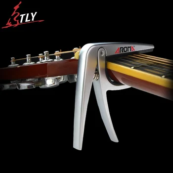 LÕHN alumiiniumisulamist Capo Eksklusiivne Klassikalise Kitarri Kvaliteetne Silikoon Padi Kaitsta Stringid Guitarra Capo