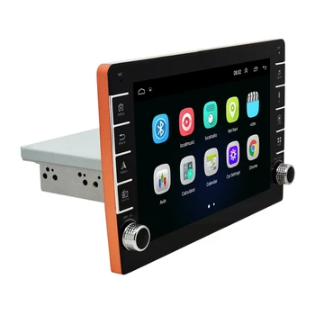 8 Tolline Reguleeritav WIFI Car Stereo-Radio Quad-Core Android 8.1 MP5 Mängija Vajutage Sn GPS Navigaator, millel Nupp Nupp