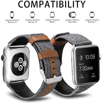 Cinturino apple watch 42 mm armband Rihmad iWatch iphone watch applewatch rihm bänd käevõru montre cuir seeria 5 44mm