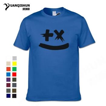 Boutique T-särk Naljakas nägu väljend Tshirt Mood meeste ja naiste neutraalne T-särk-Kõrge kvaliteet puuvillane T-särk värvid 16