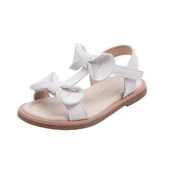 2020. aasta Uus Tüdruk Suve Sandaalid Lastele Sandal väike printsess tüdrukute kingad Pehme põhjaga Vabaaja Kids Kingad roosa 1 2 3 4 5 6 7 8T