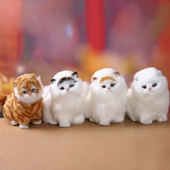 Cat Dolls Simulatsioon Loomade Mänguasi Kassidele On Meowth Laste Lemmikloom Kass Palus Mänguasjad Kaunistused Sünnipäeva Kingitus Elektroonilise Lemmiklooma Lapsed Kingitus