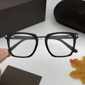 Kvaliteetsed prillid TF5523 sqaure prillid titaan raam saab precription prillid lühinägevus hyperopic prillid