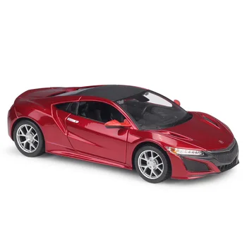 Maisto 1:24 2018 Acura NSX Punane Assamblee DIY võidusõiduauto Diecast MODEL KITS