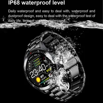 LIGE Luksus Sport Smart Watch Meeste IP68 Veekindel Fitness Vaata Sobib Android, ios Telefoni Uus Terasest Bänd Mehi Vaadata Smart