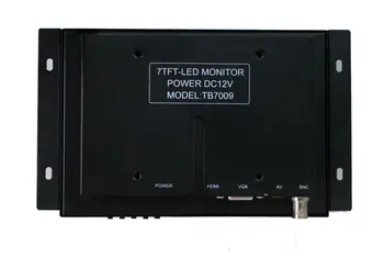 7 tolline HDMI Avatud Raam Tööstus-monitor/ metal monitor VGA /AV/BNC/ lcd monitor