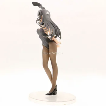 24CM Anime Rascal Ei Ole Unistus Bunny Tüdruk Sakurajima Mai Õe Unistus Seksikas Tüdruk Anime Figuriin PVC Tegevus Arvandmed Mänguasjad