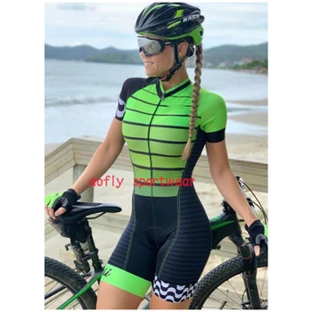2020Women on professionaalne Triatloni skinsuit Lühikesed Varrukad Jalgrattasõit Jersey Komplekti kafitt macaquinho ciclismo feminino go pro Kombekas