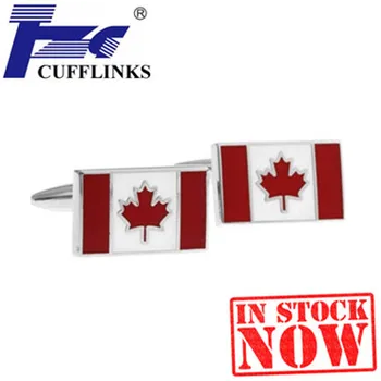 Kanada Lipu Cufflink Mansett Link 2 Paari Tasuta Shipping