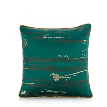 Luksuslik tikitud padjakate geomeetria spray roheline padi kaane tool sofa hotel dekoratiivsed padjapüür