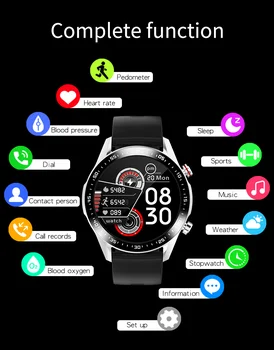 Smart Dual Watch Mehed Bluetooth Kõne Smartwatch IP67, Veekindel pulsikell vererõhk Smartbracelets Android ja IOS