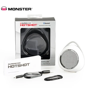 Monster Superstaar Äss Juhtmevaba Bluetooth Kõlar Veekindel Väljas Auto Mini Kaasaskantav Kõlar koos Mic-Sügav Bass Heli Muusika