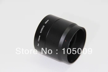 58mm 58 mm filter mount Objektiivi Adapter Tube Ringi canon g10 g11 g12 kaameraga