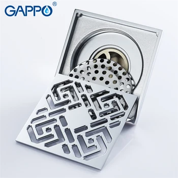 GAPPO Kanalisatsiooni square anti-lõhn vannitoa põrand katta korgiga, vann, dušš, põranda-kanalisatsiooni vannituba dušši äravoolu kurn