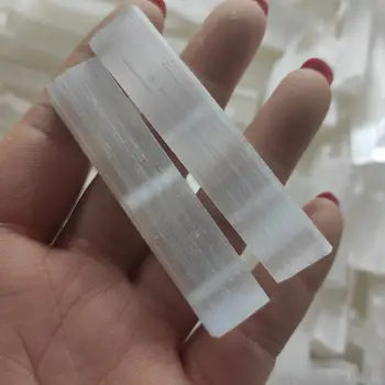 6cm Looduslik Valge Soolhape Töötlemata Pulgad Mineraal-Näidis Tervendav Kristall