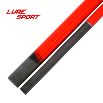 LureSport 2SET Punane värv 1.5m1.68m tühi Tahke Klaasplast, Otsa Kate süsiniku 1.5 punktides Rod Hoone osa Remondi-DIY