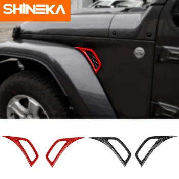 SHINEKA Auto Kleepsud jeep nääkleja jl Leaf plaat õhu sisselaskeava teenetemärgi ABS Kleebise jaoks jeep nääkleja jl tarvikud