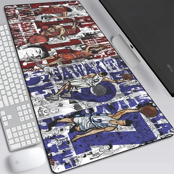 800x300mm Pad Hiirt, Notbook Arvuti Mousepad SLAM DUNK Mouse Pad Locrkand Mängude Padmouse Gamer Suur Klaviatuur, Hiir Matid