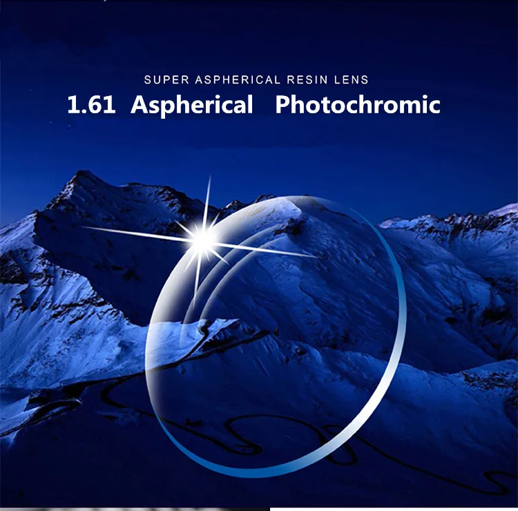 1.61 Photochromic Retsepti Vaik Mittesfäärilisi Prillid, Läätsed Lühinägevus Päikeseprillid Objektiiv Kiire ja Sügav Värvi Muuta Tulemuslikkuse