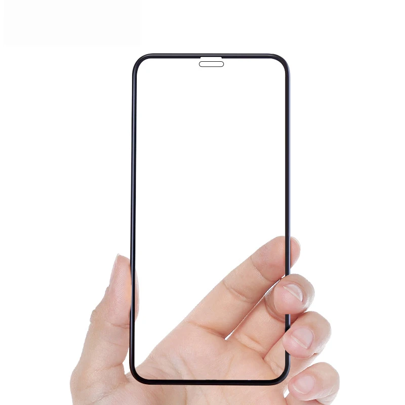 1000pcs Täielikult Katta XS max Karastatud Klaas Ekraani Kaitsekile iPhone XS Ekraani kaitsekile kogu liimi klaasi kohta iphoneXs