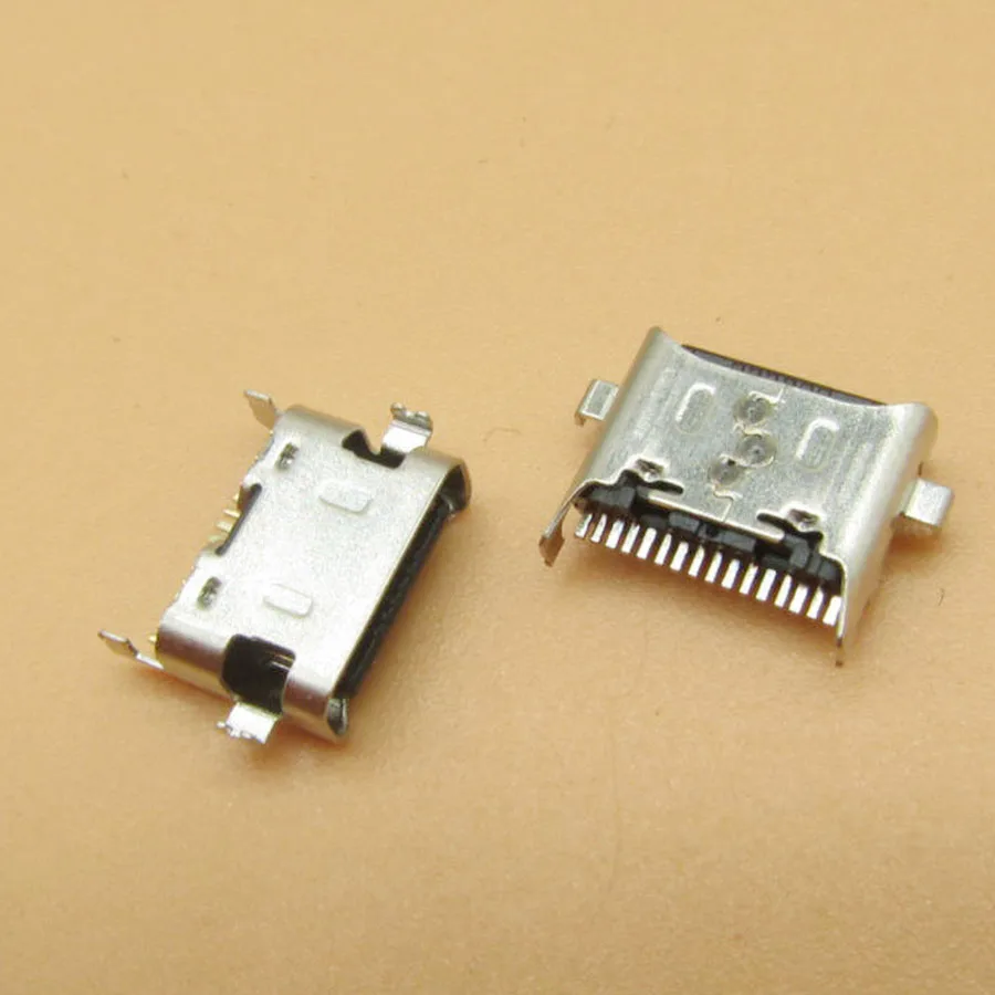 10tk/palju Mikro-USB-Laadimine Sadamas Jack socket laadija dock Connector For Samsung A20S A207F A 20S A20 S
