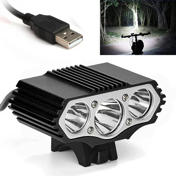 12000 Lm 3 x XML-T6 LED USB-Veekindel Lamp Bike Jalgratta Esitulede jalgratta tuled bike valguse lamp väljas jalgrattasõitu#30