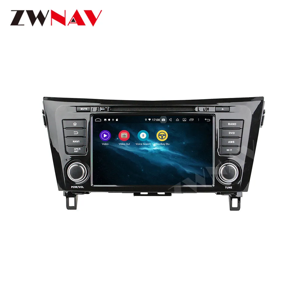 2 din touch screen Android 10.0 Auto Multimeedia mängija Nissan X-TRAIL Qashqai audio stereo raadio, WiFi, GPS navi juhtseade