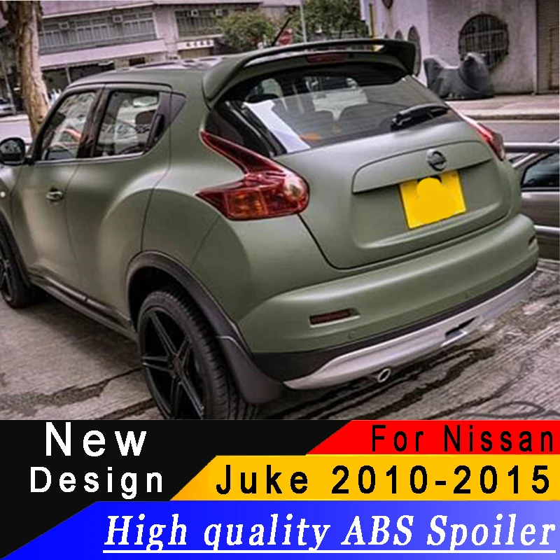 2016 2017 uus Nissan Juke Suur katuse spoiler kvaliteetsest ABS Materjalist Primer või mis tahes värvi tagumine spoiler jaoks Nissan juke