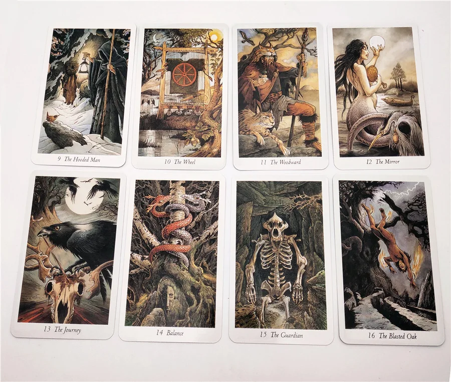 2019 Uus Magic Loodusliku Puidu Tarot Lugemine Saatus Tarot-Kaardi Mäng Isiklikuks Kasutamiseks lauamäng 78-kaart Teki