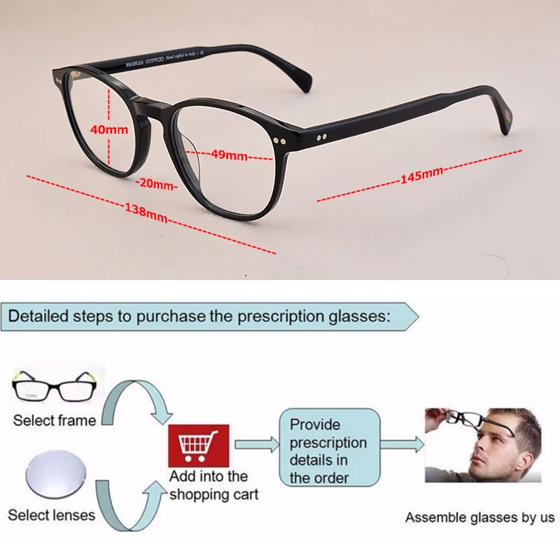 2019 moebränd läbipaistvad klaasid raami naiste vintage prilliraamid lühinägevus arvuti ring prillid raamiga meeste prillid