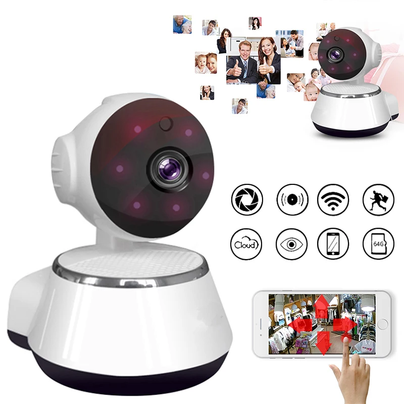 2020. aasta Uus 1080P 720P IP Kaamera Turvalisuse Kaamera, WiFi, Wireless CCTV Kaamera Järelevalve IR Night Vision P2P beebimonitor Pet-Kaamera