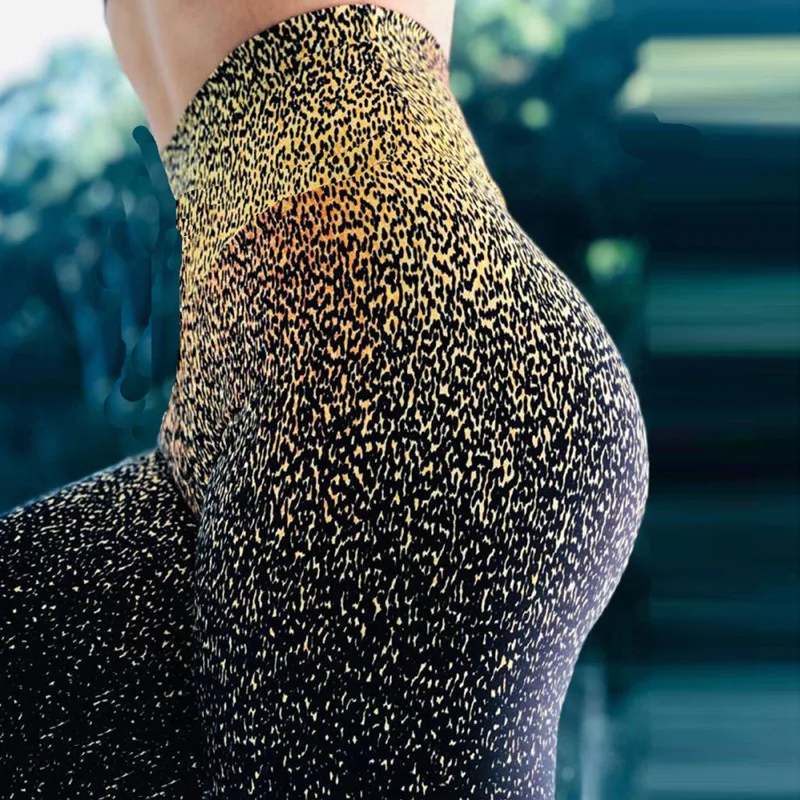 2020. aasta Uus Leopard digitaaltrükk Säärised Naiste Slim Fitness Säärised Kõrge Vöökoht Elastne Treening Säärised Sport Töötab