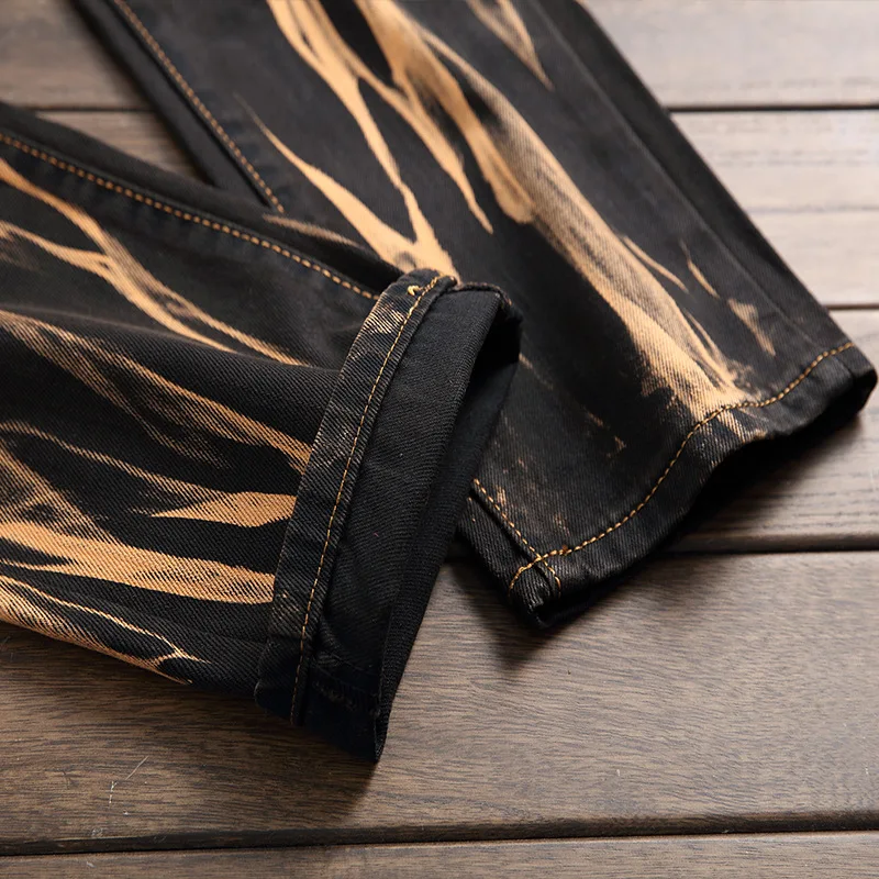 2020. aastaks Meeste Teksad Uued Slim Püksid Teksariidest Elastne Kõhn Puuvill Mees Streetwear Isiksus Mees Pliiats Püksid Meeste Riided