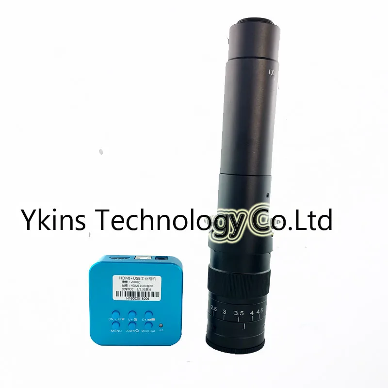 20MP 1080P HDMI USB-tööstus-video digital microscope kaamera +180X 300X C-Mount objektiivi suumi suurendus BGA telefon remont