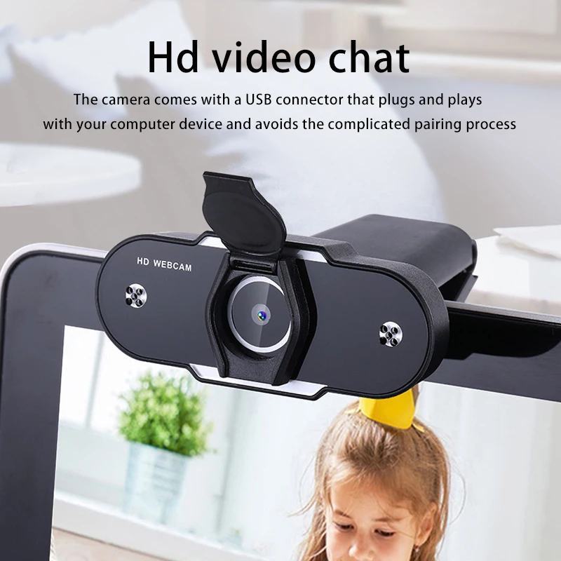 2K 1080P HD Veebikaamera Koos kaanega Ja Mikrofon Auto Focus ARVUTI Desktop Webcamera Live Broadcast Video Kõne PC Online-Õpe