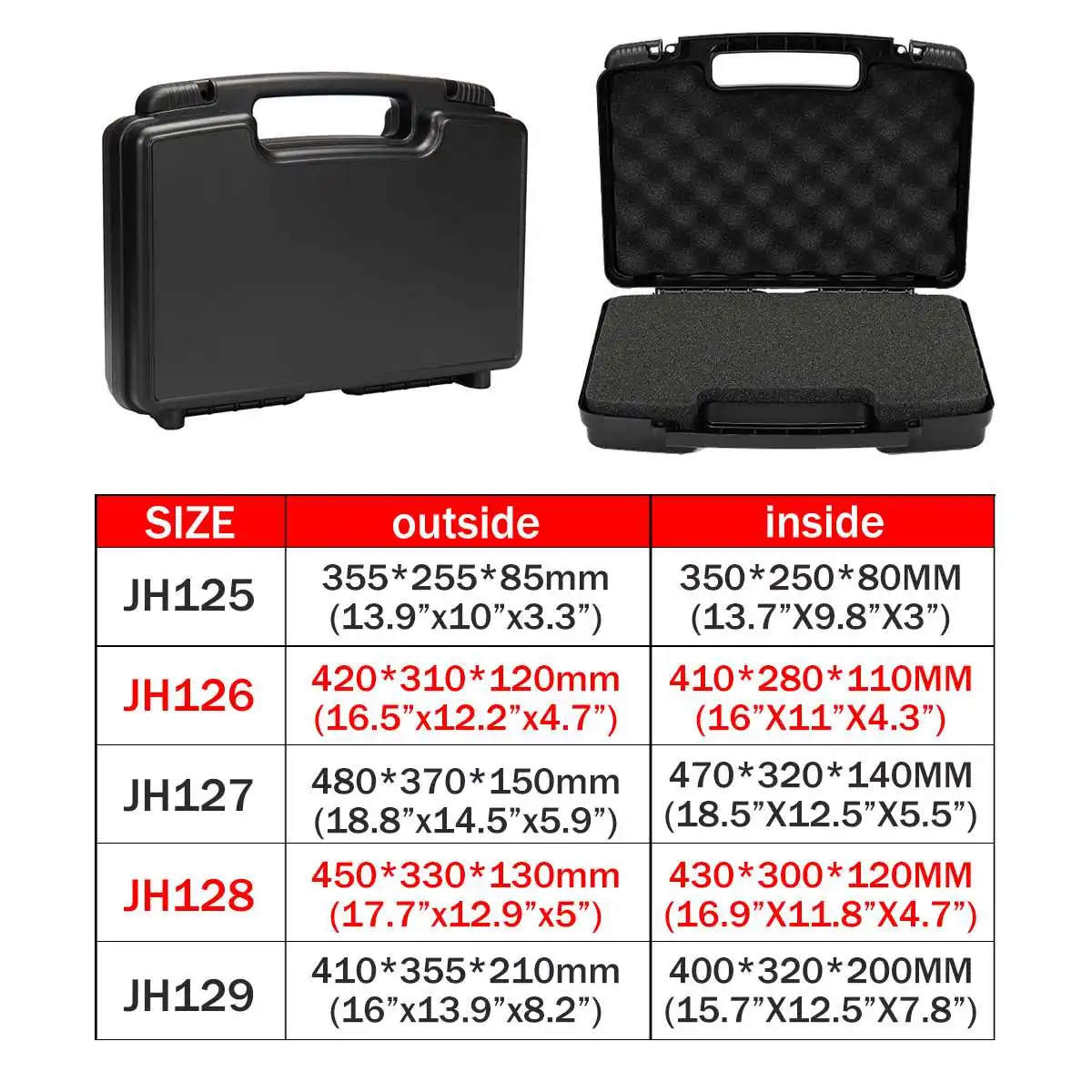 410X355X210mm 5 Suurustele Multifunktsionaalne riist tööriistakast plast-box instrument juhul portable storage box seadmed tool case