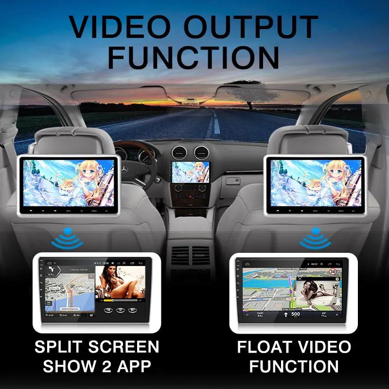 4G+64G Android 10.0 auto raadio Peugeot 307 2002-2013 2 DIN GPS navigation multimeedia video mängija 4G net WIFI Jagatud Ekraan